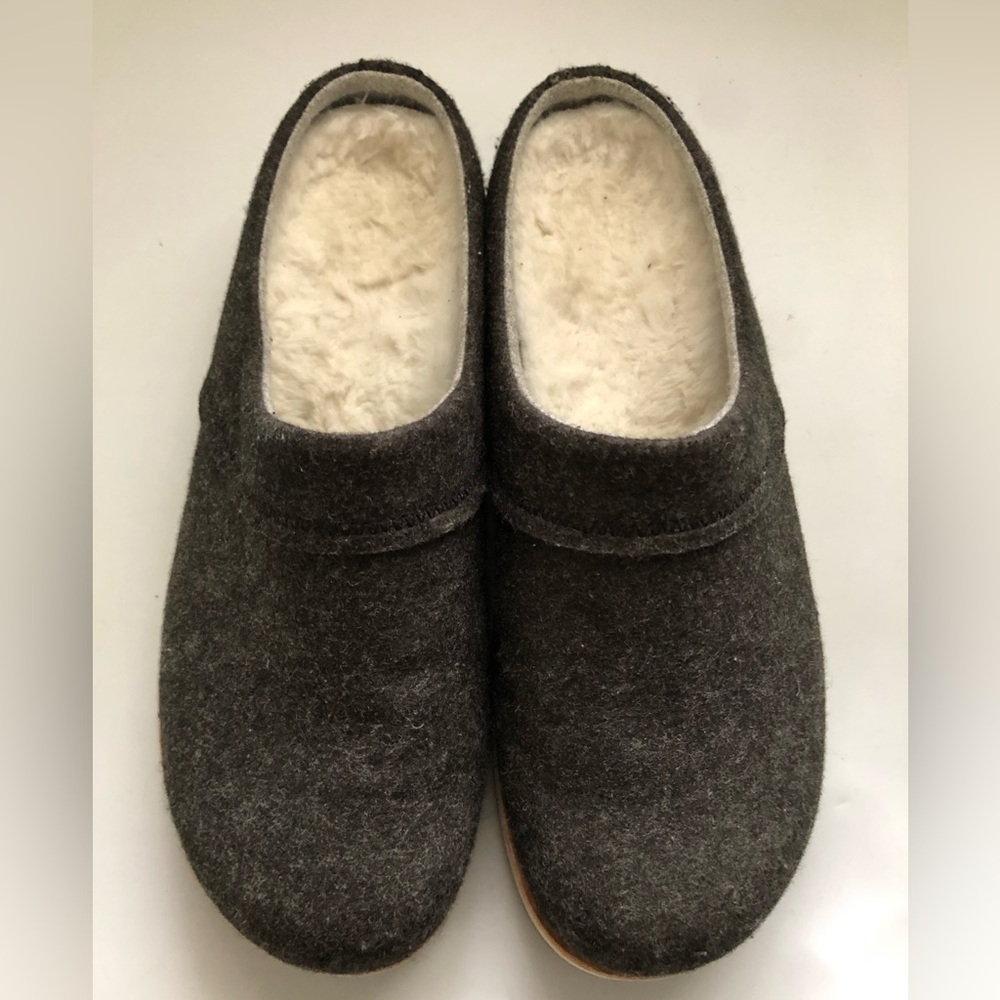 Merrell Juno Women’s Wool Clogs Fury Lined Insole Dark Gray Size 8.5